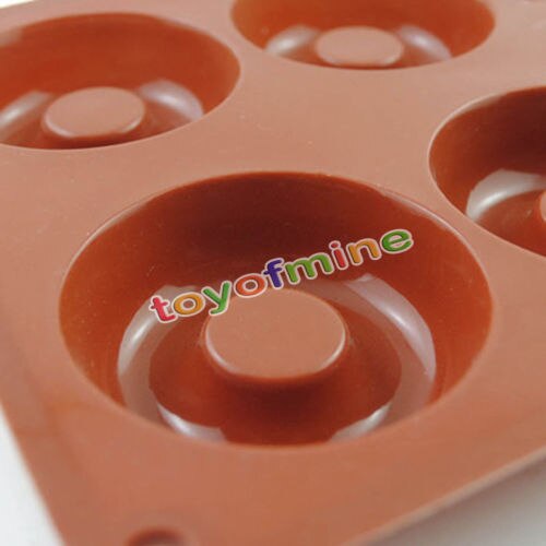 8 Holte Siliconen Cake Donut Pan Donut Bakvorm Cupcake Zeep Savarin Mould