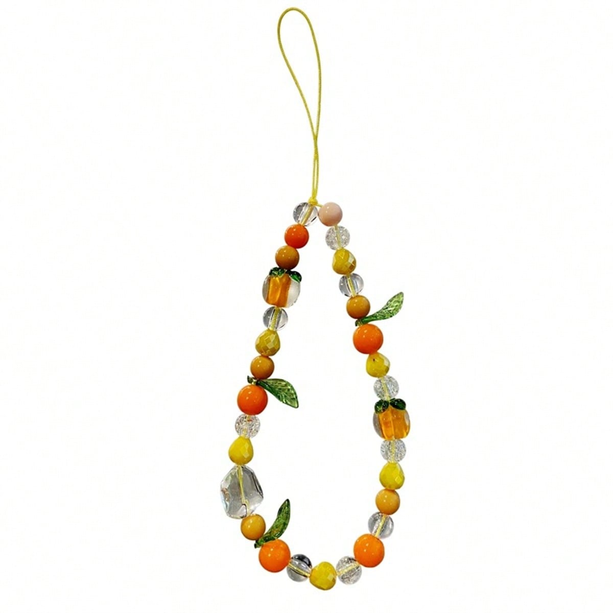Phone Case Lanyard Handmade Diy Beaded Camera Chain Cute Small Fresh Earphone Cover Mobile Phone Anti-Lost Rope Wristband