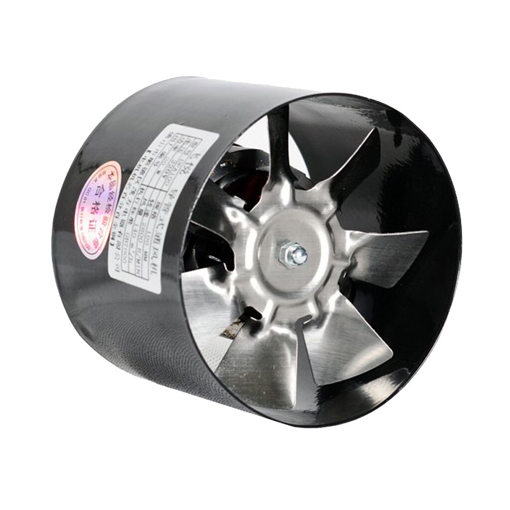 4" Inline Duct Booster Fan Exhaust Blower Home Grow Tent Rooms Indoor Grow