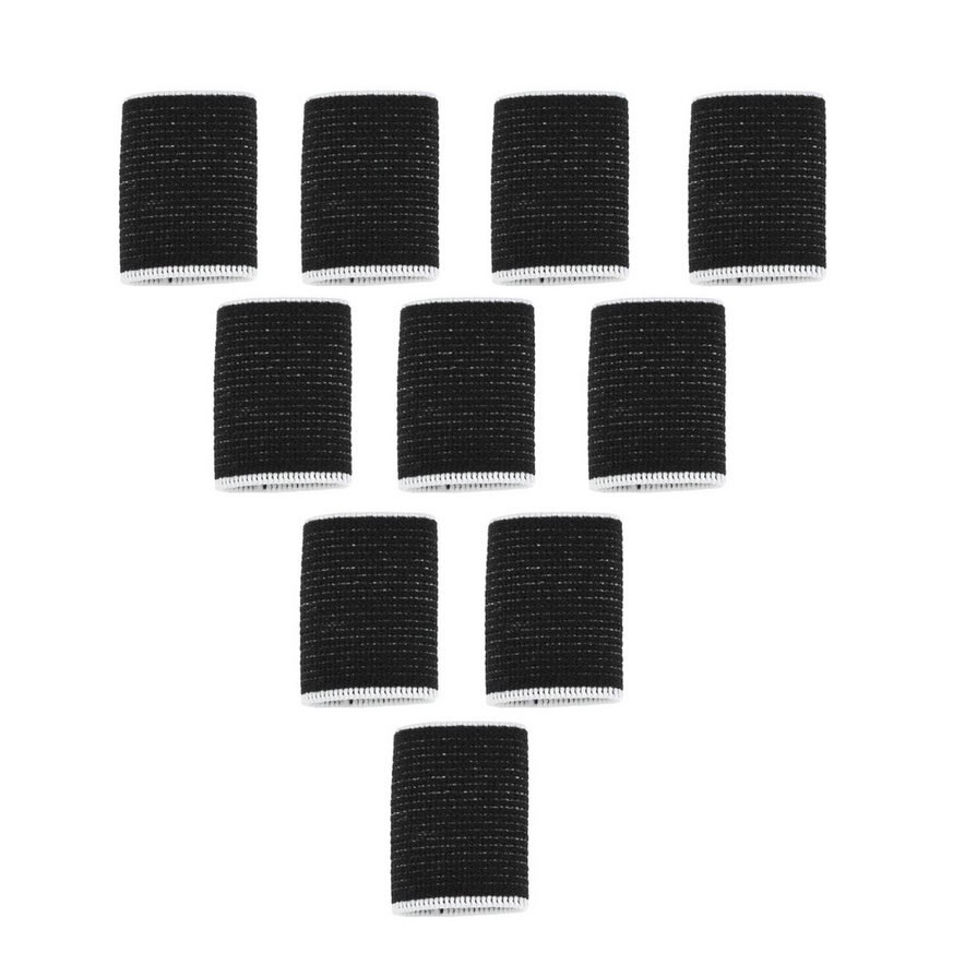 10PCS Stretchy Finger Sleeve Support Wrap Arthritis Guard Volleyball Sports