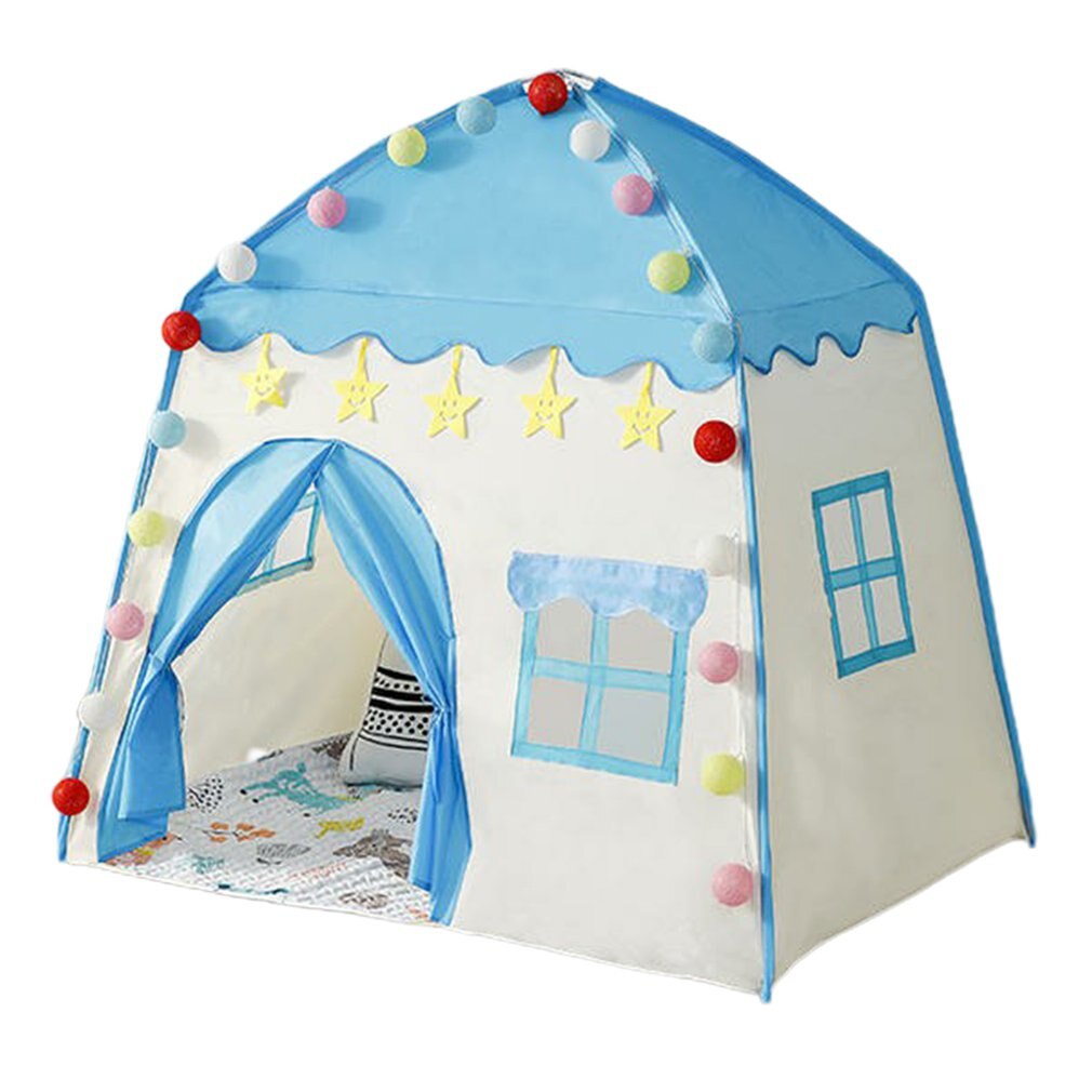 Tenda per bambini interno all'aperto castello tepee teatro Fata Casa portatile teatro tende pieghevoli per bambini piccoli: Default Title