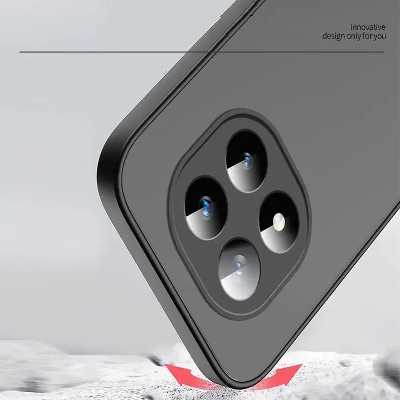 Funda pour Xiaomi Redmi Note 14 Pro 4G Coque Note14 Pro + Plus 5G Coque mat translucide dur PC protection téléphone pare-chocs