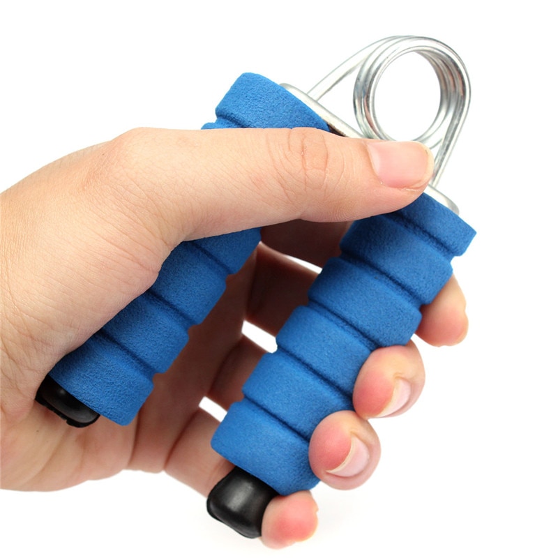 SGODDE 1PCS Fitness Grip Hand Grippers Strength Heavy Expanders Foam Spong Wrist Arm Finger Training Exerciser for Body Building