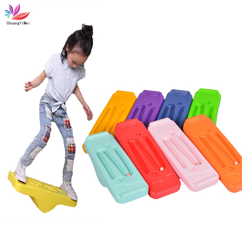 Children Balanced Seesaw Kindergarten Sense Training Equipment Parent-Child Game Outdoor Sport Toys Balance Board for Kids M069