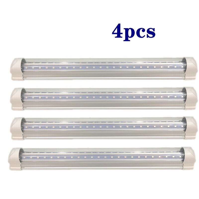 8W LED UV Lamp Germicidal Sterilizer UV Light Sterilizer Germicidal Lamp Eliminator Home Tube Quartz Ultraviolet Light: 4 PCS