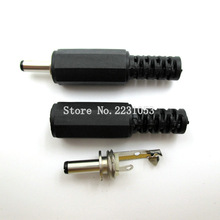 10 Stks/partij 3.5mm * 1.3mm Mannelijke Solder Dc Barrel Tip Plug Jack Connector Adapter