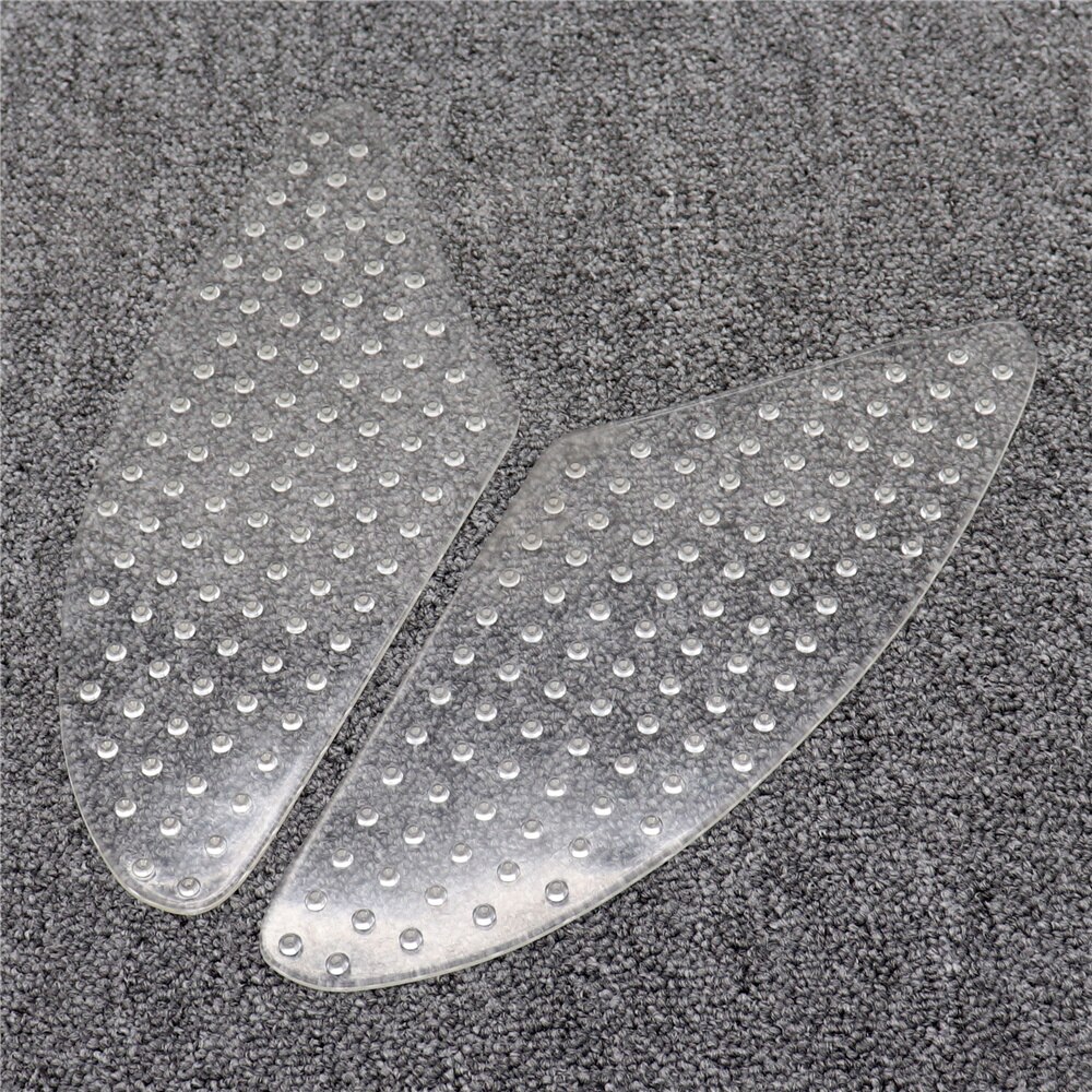Serbatoio Trazione Pad Per YAMAHA FJR 1300 FJR1300 2001-2015 Anti Slip Adesivo Moto Decalcomania Laterale Gas Ginocchio Grip Protector In Gomma: TRANSPARENT