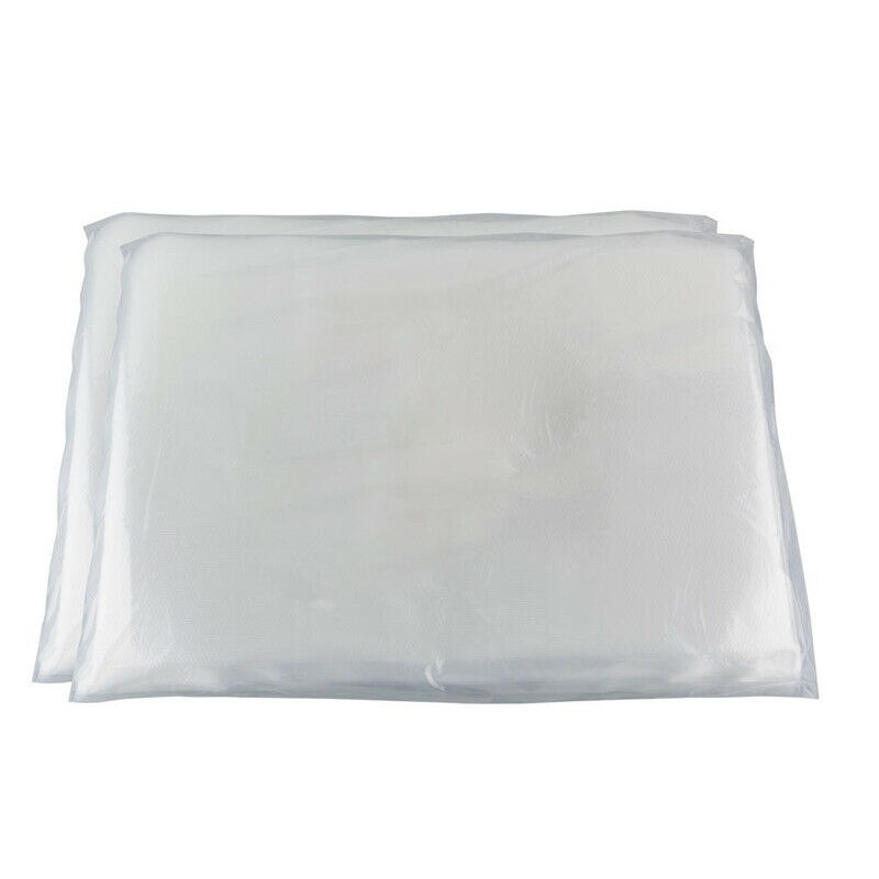 100 Pcs Voedsel Zakken 4mil Voor Voedsel Saver Machine Vacuum Sealer Bag Gladgestreken Voedsel Saran Wrap Plastic Zakken Keuken Accessoires