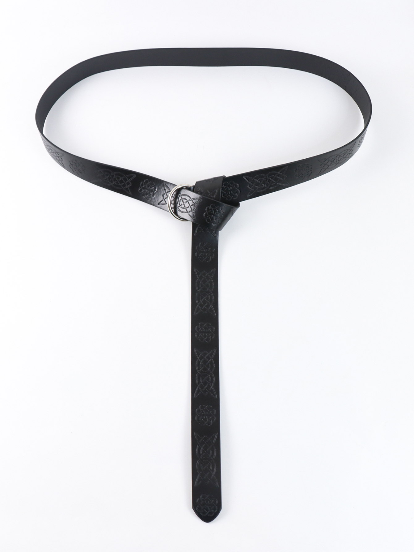 Cinturón vikingo renacentista, cinturón celta de cuero para hombre, pretina Medieval, guerrero de aventura, accesorios de disfraz de Cosplay en relieve