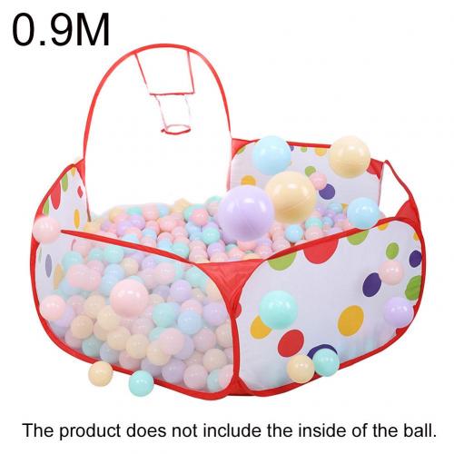 Faltbare drinnen freundlicher Basketball Schießt Ball Ozean Schwimmbad Spielen Zelt Spiel Haus Kind Spielzeug Spielen Haus Faltbare Spiel Haus: 90cm mit Rahmen