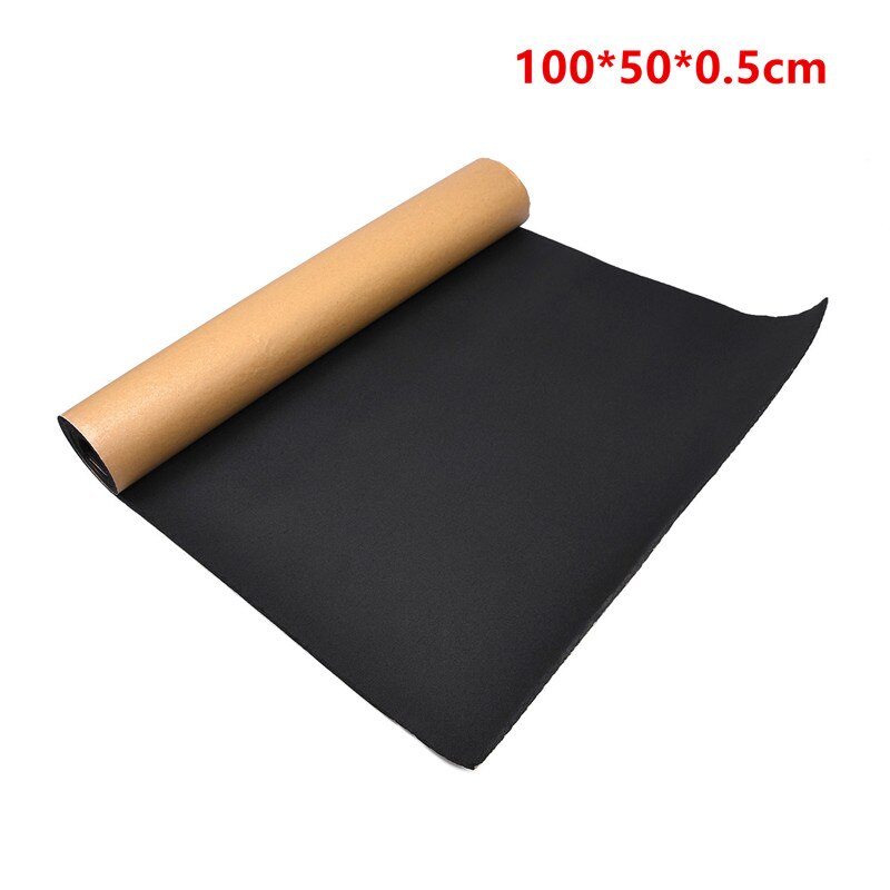 Car Firewall Heat Sound Deadener Insulation Mat Noise Sound Insulation Cotton Acoustic Dampening Foam Proofing Pad 50*200CM: 100X50X0.5cm