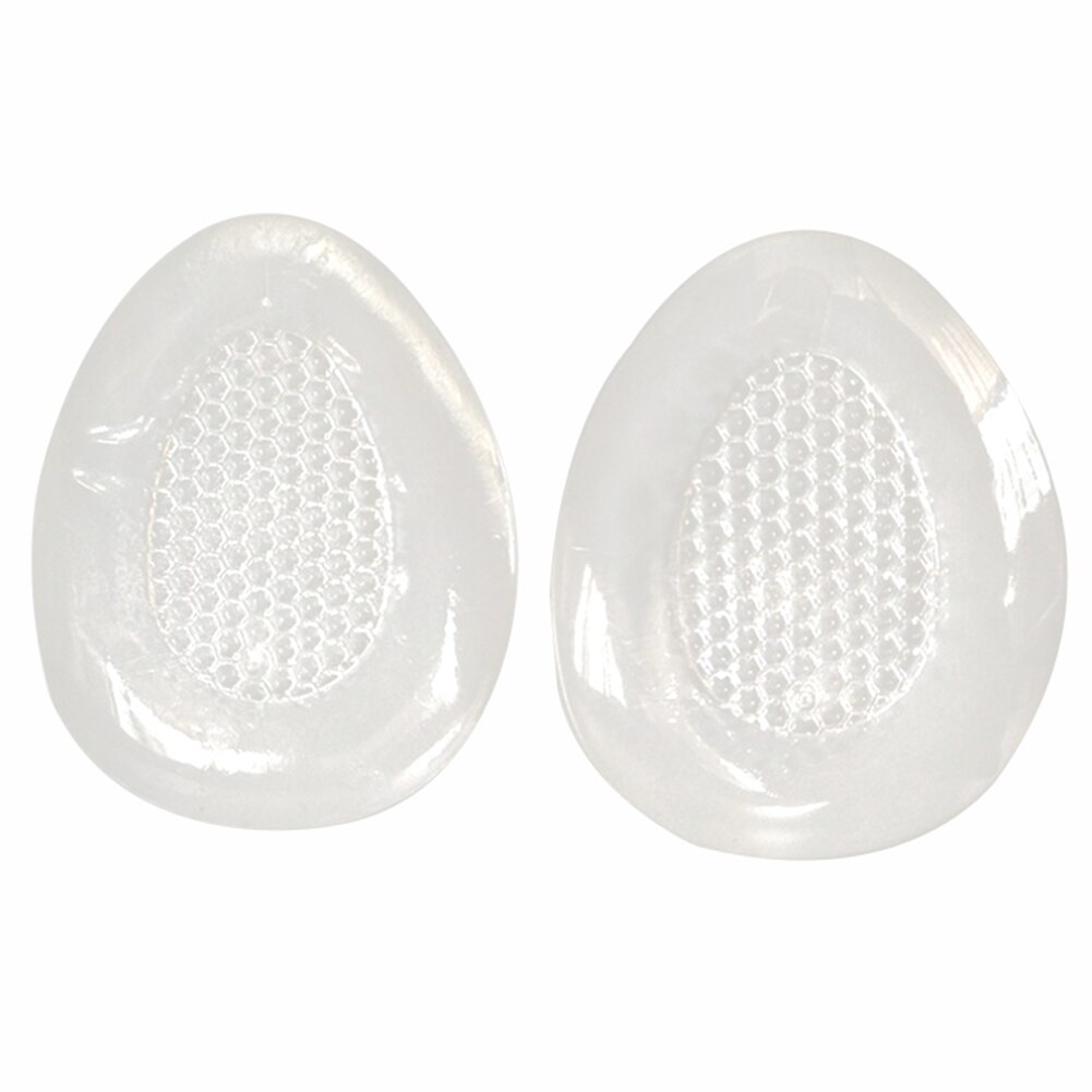 Transparante Siliconen Gel Hiel Kussen Protector Inlegzolen Voor Hoge Hakken Vrouwen Clear Anti-Slip Voet Voeten Zorg voegt Pad: A