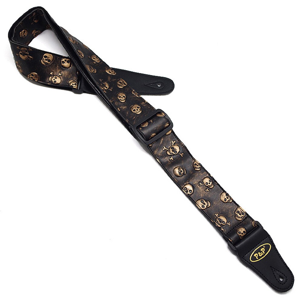 Metallic Kleuren Patroon Gitaarband Elektrische Gitaar Akoestische Gitaar Folk Gitaar Bas Strap: S616C