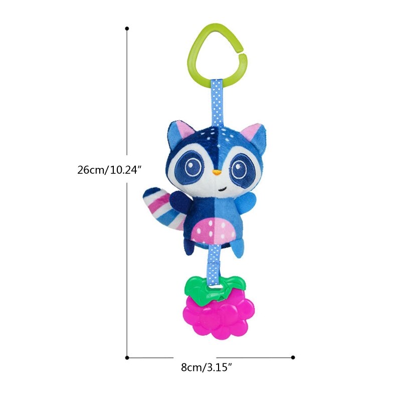 Poussette Mobile 77HD pour bébé, hochet, pendentif, dessin animé, Animal, poupée, berceau, lit suspendu, cloche, éducative, sensorielle
