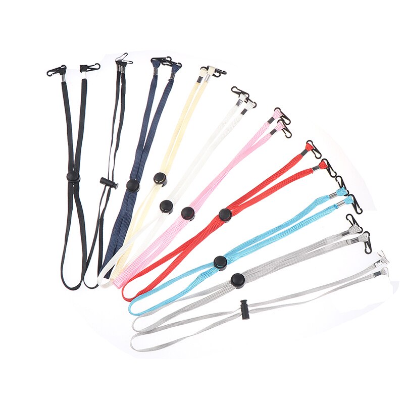 Extension de masque ajustable pour masques, 5 pièces, lanière de sécurité pratique et pratique, repose-masque et porte-oreille, corde suspendue au cou