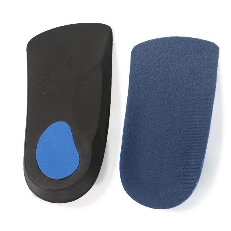EVA flanelle semelle intérieure correction pied plat sports et loisirs pleine pad unisexe soutien de la voûte plantaire absorbant la transpiration respirant demi-coussin
