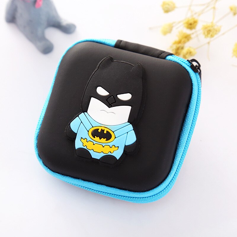 Mini cambio billetera Linda caricatura niños monedero Mini caja de almacenamiento estuche auricular titular bolsas niños niñas carteras para dólares: 7