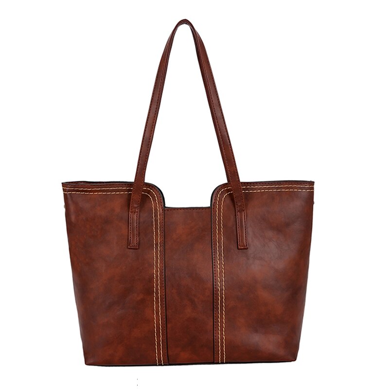 Luksusmærke kvinder håndtaske kvindelig taske læder skuldertasker damer høj kapacitet vintage messenger tasker