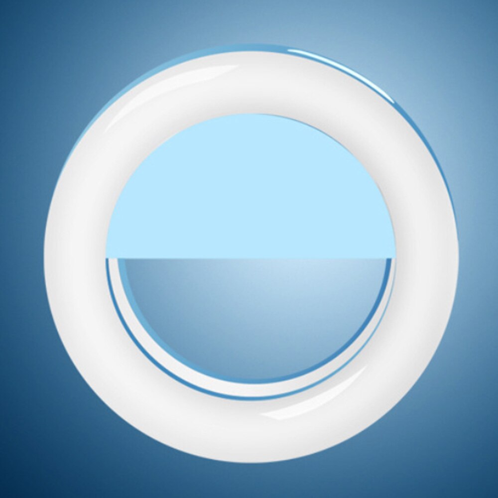 RK-14 Selfie Led Ring Light Portable Mobile Selfie Lamp for Iphone Clip Lampe Selfi Telephone Lampa Na Telefon Lens Photography