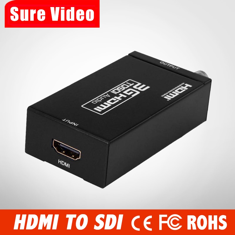 Full HD 1080P HDMI To SD HD 3G SDI Video Converter Adapter HDMI2SDI