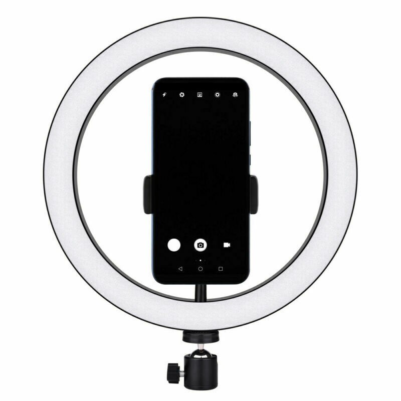 LED Ring Light 10Inch Dimmable Selfie Lamp Photography Camera Phone Light for Makeup Video Live Studio