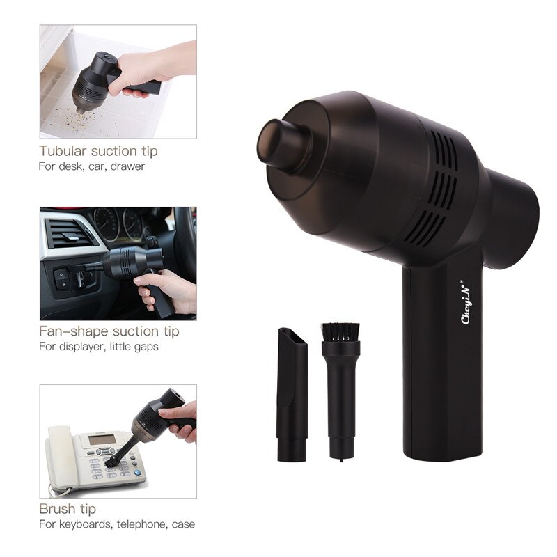 Handheld Car Vacuum Cleaner Portable Wireless Handheld Auto Vacuum Cleaner Robot for Car Interior & Home & Computer Clean 50