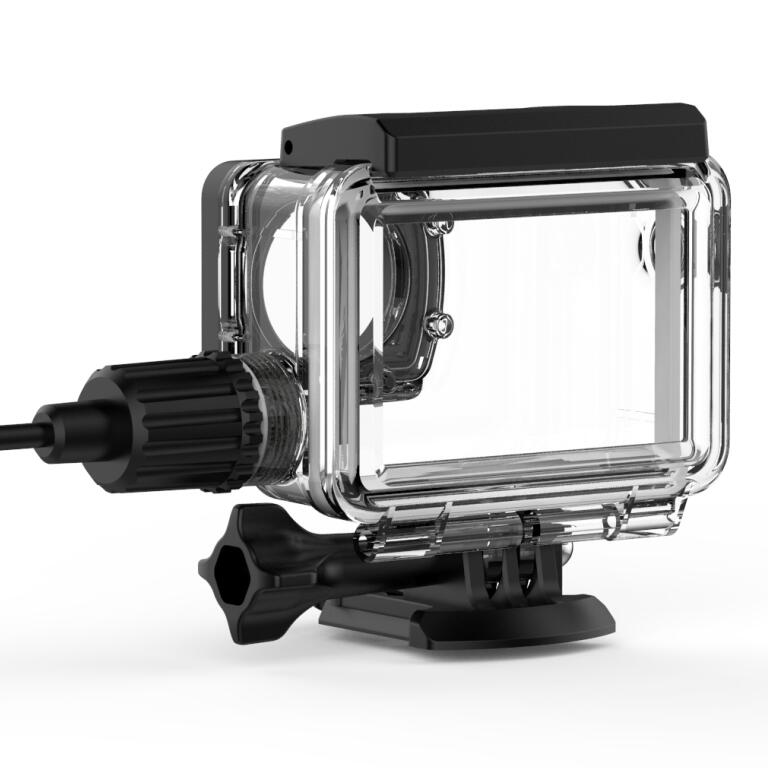 SJCAM SJ8 Pro/plus/Air moto étui étanche pour SJ8 boîtier de charge boîtier de chargeur accessoires de caméra poisson Clownfish