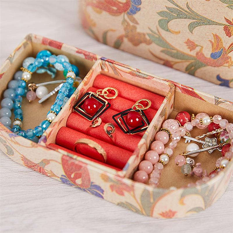 Classic Rotating Dancer Ballerina Girls Music Box Clockwork Jewelry Box Combination Storage Container Festival Organizer