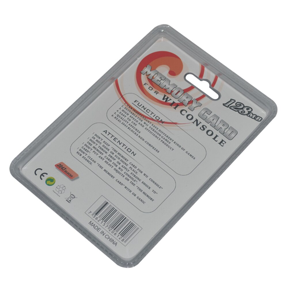 xunbeifang 10pcs a lot for Wii 128MB Memory Storage Card Saver For Wii For GameCube For N-GC Xmas