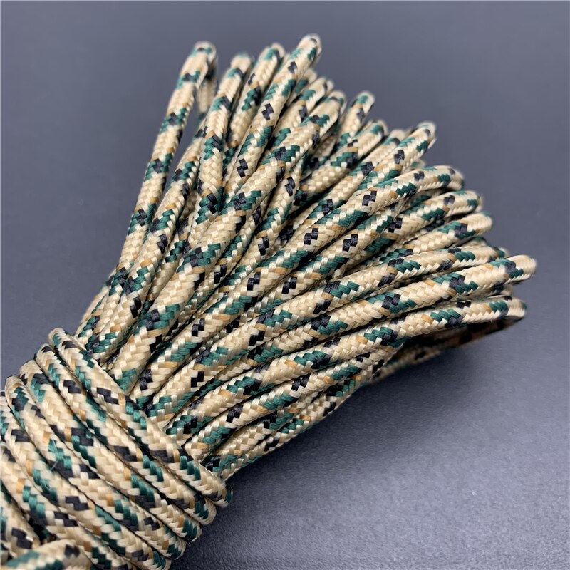 Corde de Parachute 10 mètres/lot, 3mm, Lan, pour Type Mil Spec, équipement de survie, Camping, escalade, masque, bricolage: 26