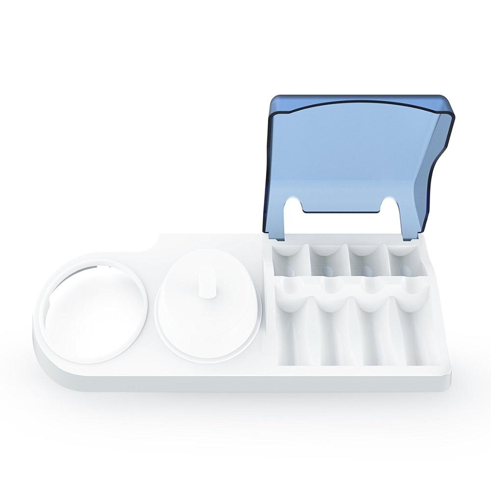 Elektrische Tandenborstels Houder Stand Ondersteuning Wit Tand Opzetborstels Base Met Lader Gat Voor Orale B 3709 3728 D18 –