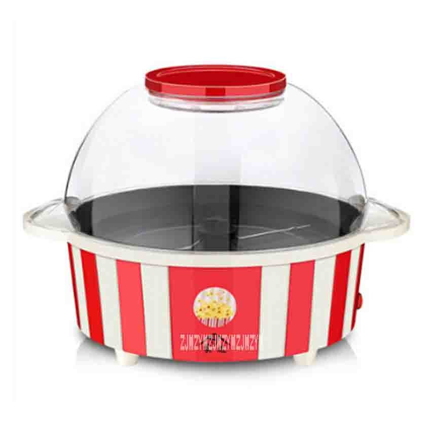 MP-100 Electric Mini Household Popcorn Maker Big Capacity Automatic Popcorn Machine 5.0L 220V 850W 1 pot / 3 minutes