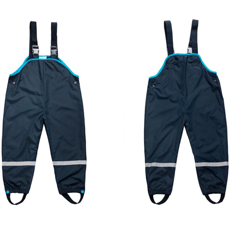 Children Waterproof Rain Pants Brand Waterproof Overalls 1-7Yrs Baby Boys Girls Overalls Kids Overalls