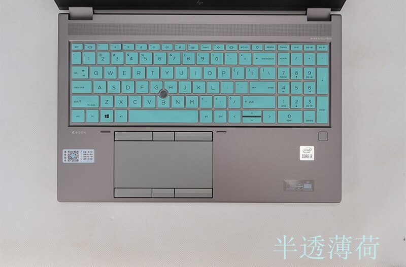 Ultra-thin Silicone Laptop Keyboard Cover Skin Protector For HP Zbook Fury 15 G7 fury 17 G7 G8 15.6 17.3 inch Mobile Station