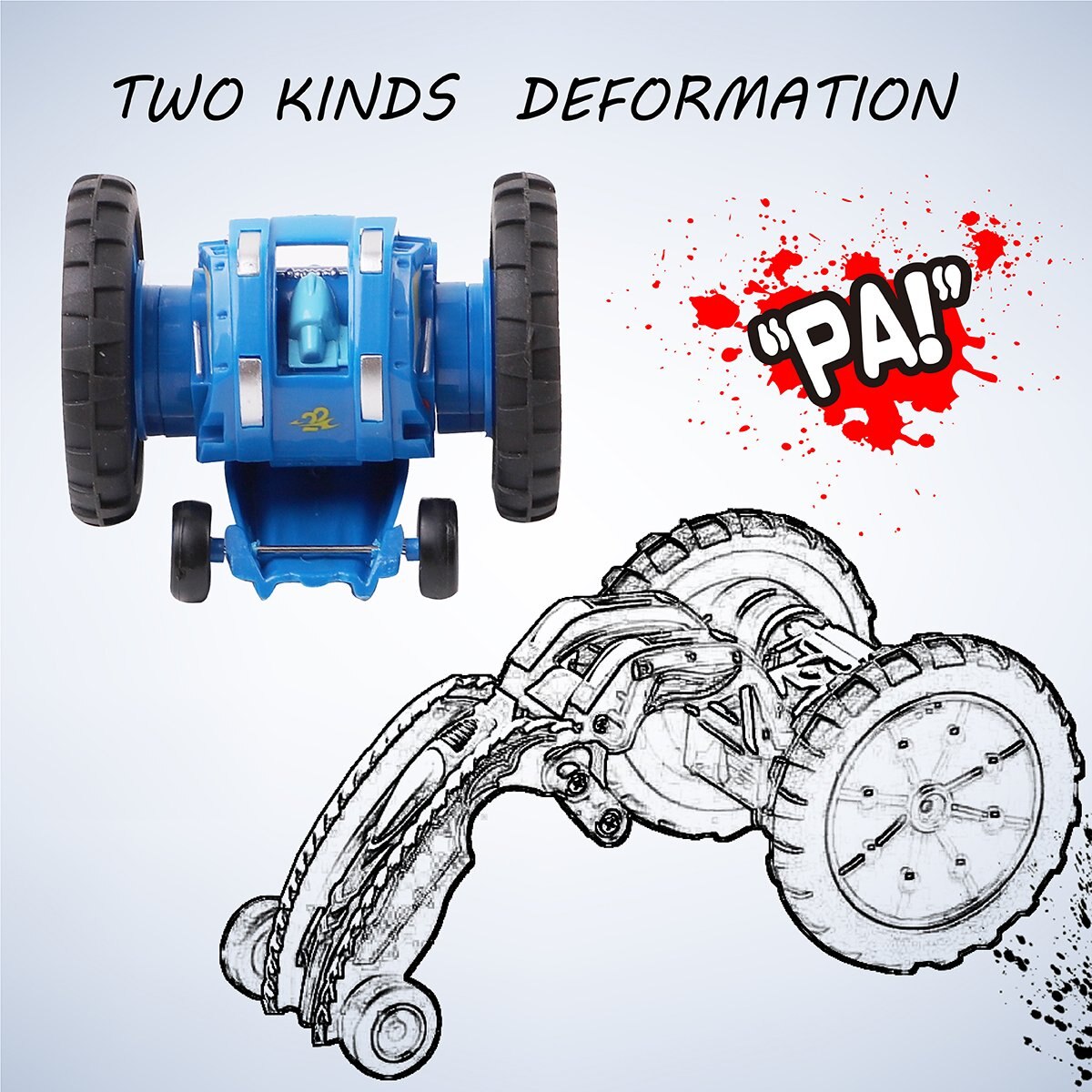 Stunt Mini Rc Auto Speelgoed Drift Volledige Functie Auto 2.4Ghz 360 Flip Voor Kinderen Outdoor Indoor Spelen Met oplaadbare Batterij