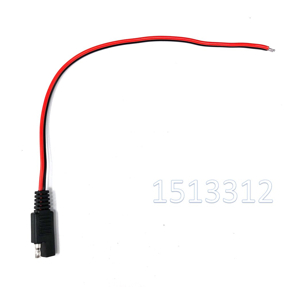 Cable de extensión automotriz SAE Power, Conector de batería Solar de 18AWG, 300mm, Cable SAE para batería Solar, batería de coche, 5 uds.