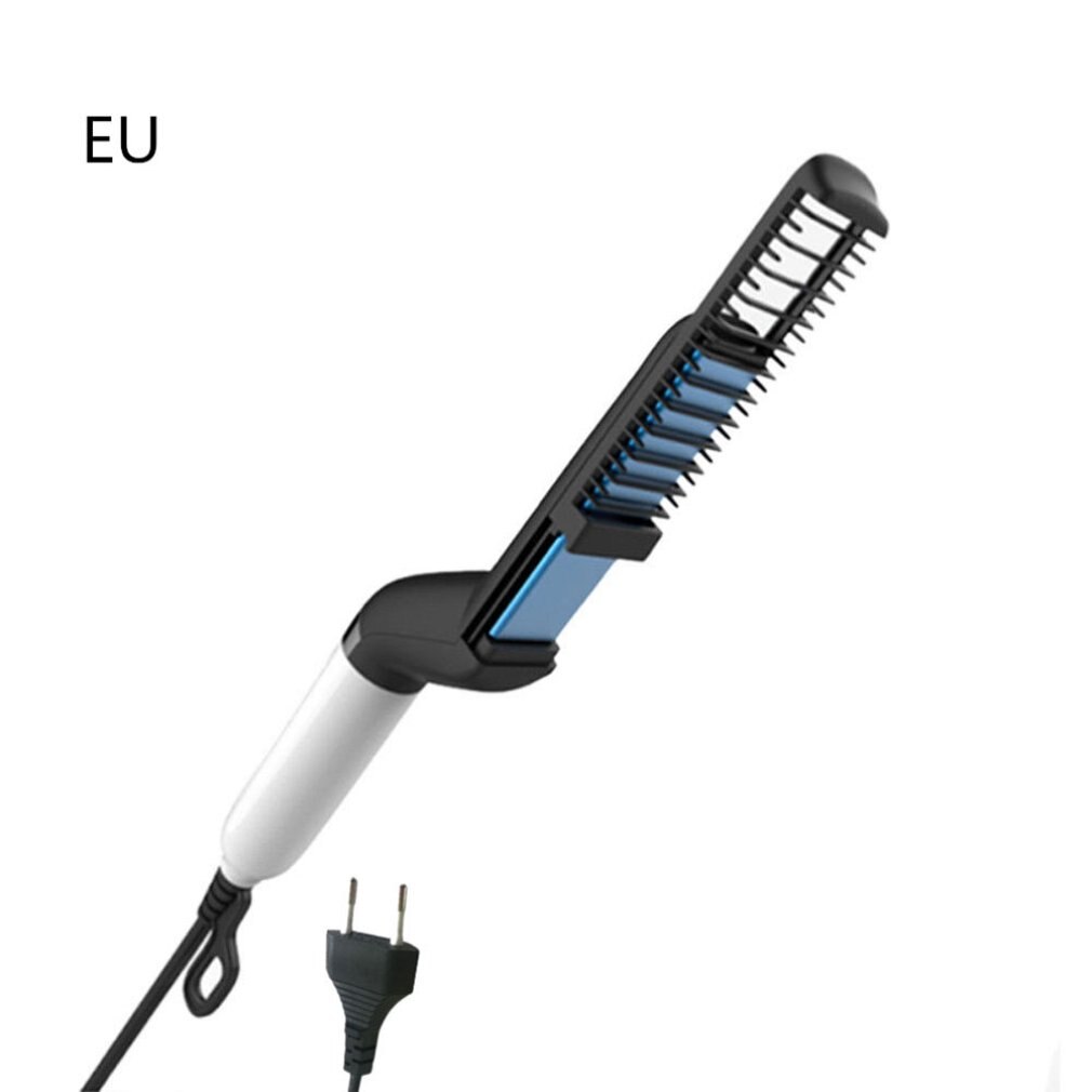 de los hombres de estilo de pelo de cerámica rizador plancha peine cepillo de pelo Pelo ondular enderezar . Exclusivo.
