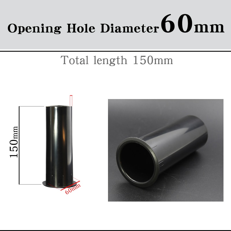 HIFIDIY LIVE Speaker Guide Tube 2 3 4 5 6.5 8 inch BASS Subwoofer Loudspeaker Inverted Tube Port Auxiliary ABS open Hole 18~60mm: Other / Bundle 3