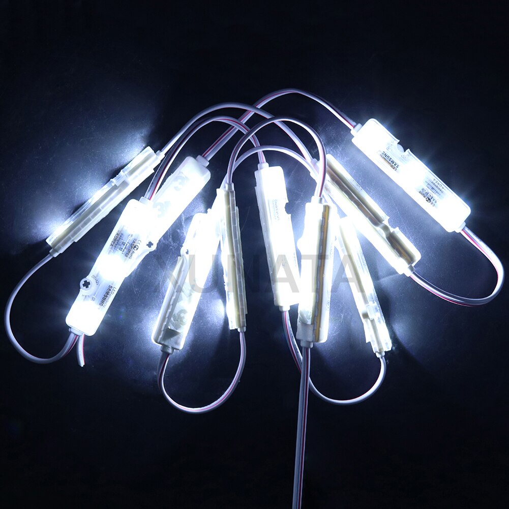 DC12V Samsung Chip LED Module Light 3LEDs 1.2W Super Bright Advertising LED Module Lamp IP68 5630 LED Sign Backlight