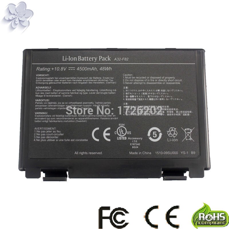 Batería de portátil para ASUS X5D X5DAB X5DAF X5DC X5DI X5DID X5DIP X5DIE X5DIJ X5DIN X5DAD K60I K61IC-A1