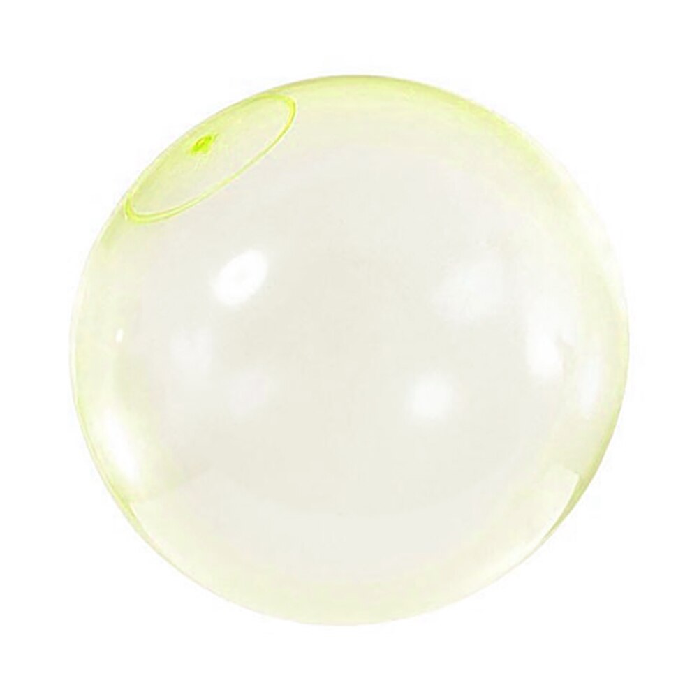 Children Outdoor Soft Air Water Filled Bubble-Ball Blow Up Balloon Toy Fun party game for kids inflatable perfect: Yellow S