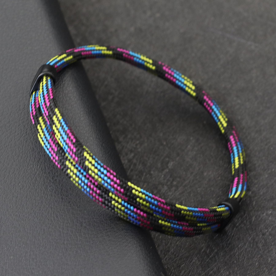 Etnische Verstelbare Armband Koord Een Paracord Brasplet Unisex Zomer Strand Vrijetijdsaccessoires Wens Stof Braclet Pulseria: Donker Goud