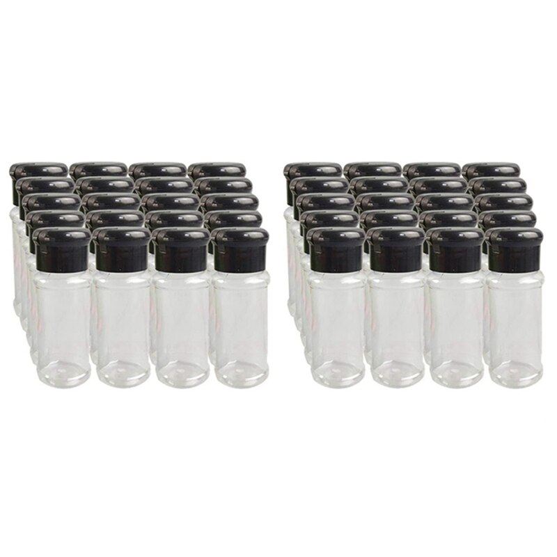 Stks Set Ml Spice Zout Peper Shakers Zwart K Grandado