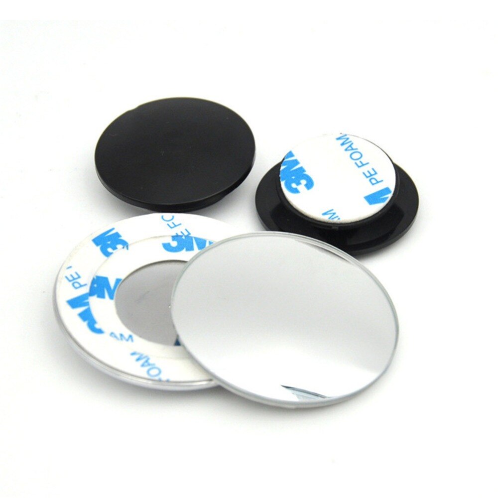 2X Car Styling Blind Spot Mirror Wide Angle Car Rear View Mirror Universal 360 Degree Adjustable Safety Parking Rearview Mirror