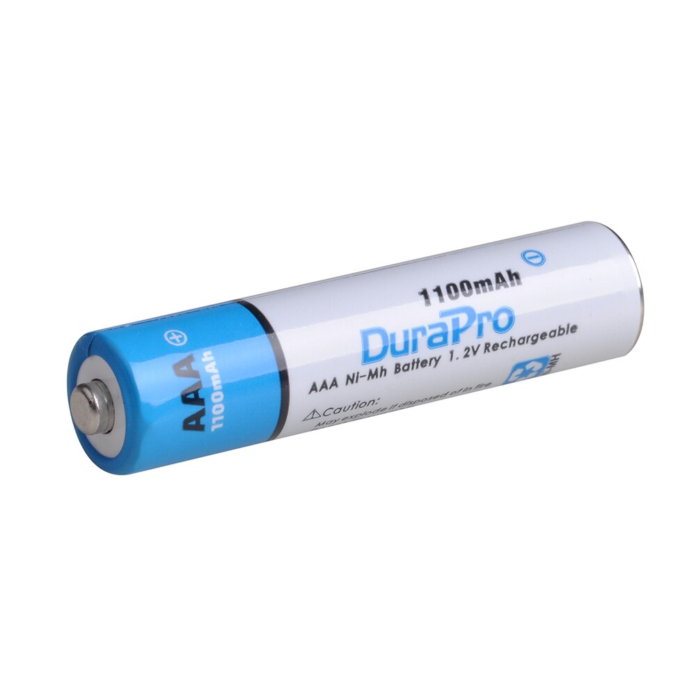 DuraPro 2800MAH AA or 1100mAH AAA Ni-MH Rechargeable Batteries for Camera, Calculator, MP3 Player ect