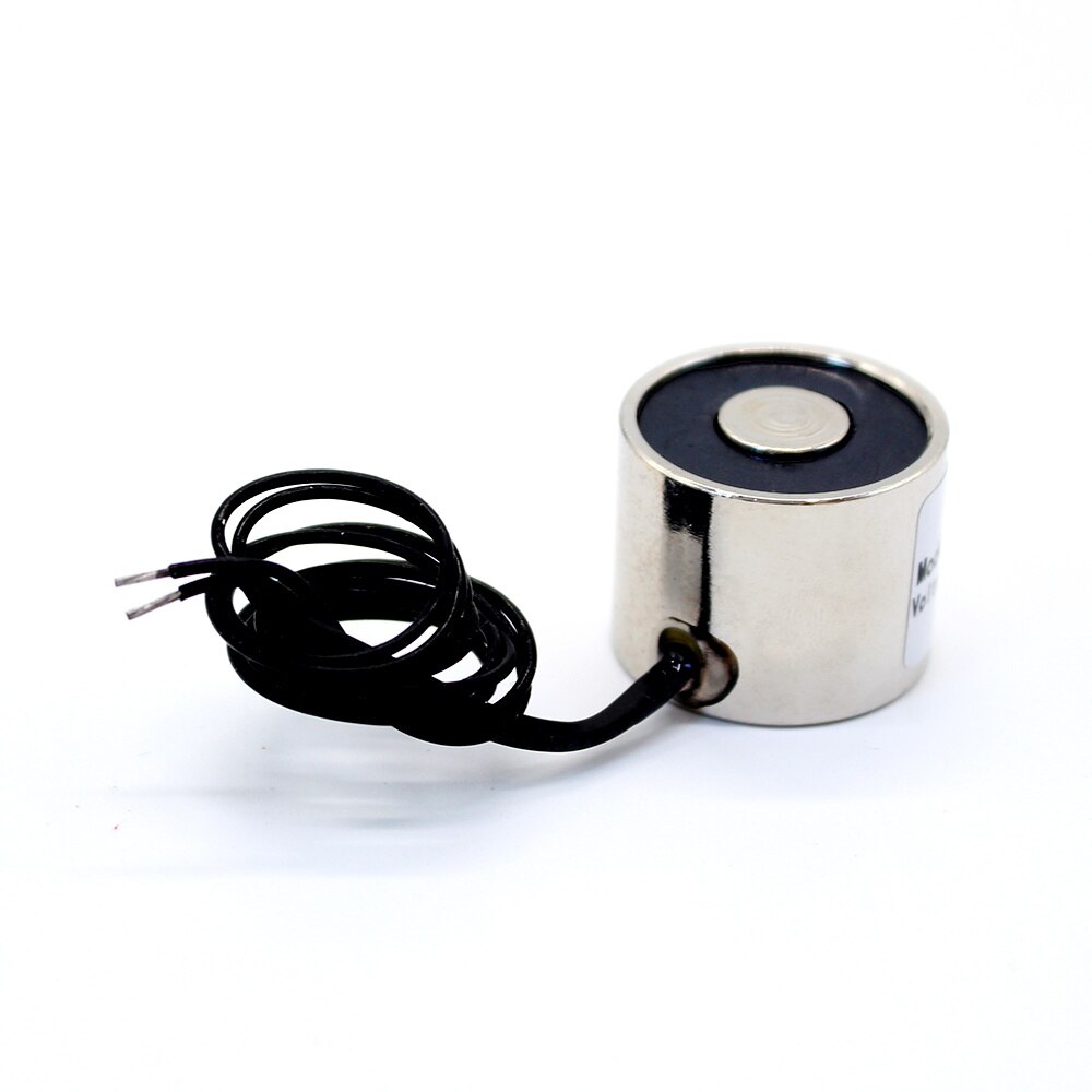 Løfte 5kg 50n 25/20 mini elektromagnet  dc 6v 12v 24v 36v elektrisk solenoid sterk suger holder elektromagnet