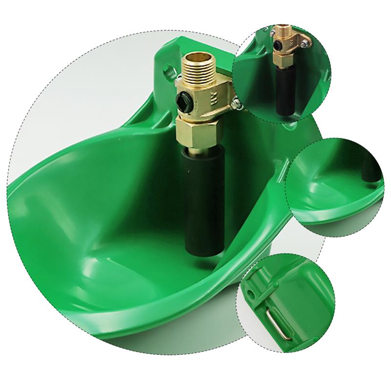 1Pc Lamb Sheep Chicken Drinking Fountain Plastic Water Trough Automatic Drinking Bowl For Farm Animal Watering Supplies