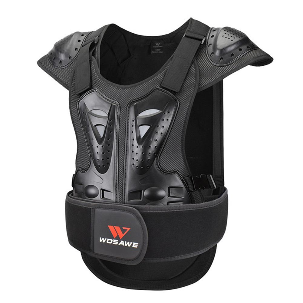Volwassen motorvest, borst, rug, schouderbescherming, beschermende uitrusting, motorcross, skiën, schaatsen, beschermende uitrusting