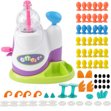 Magic Lijm Muziek Wave Oonies Kinderen DIY Handgemaakte Kleverige Bal Fun Bubble Inflator Creativiteit Speelgoed Kit