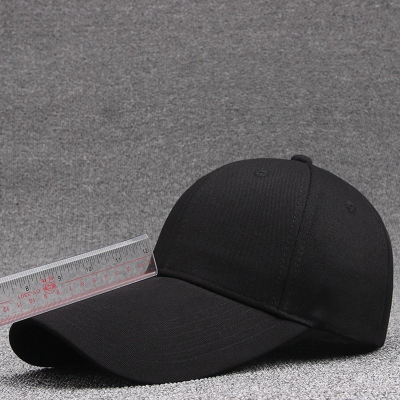 55-60cm 60-65cm 11cm long visor large head Man Big Size Causal Peaked Hats Cool Hip Hop Hat Man Plus Size Baseball Caps